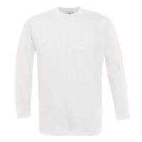 T-shirt langrmet hvid