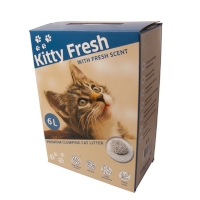 Kattegrus Premium Compact 6 liter Kitty Fresh